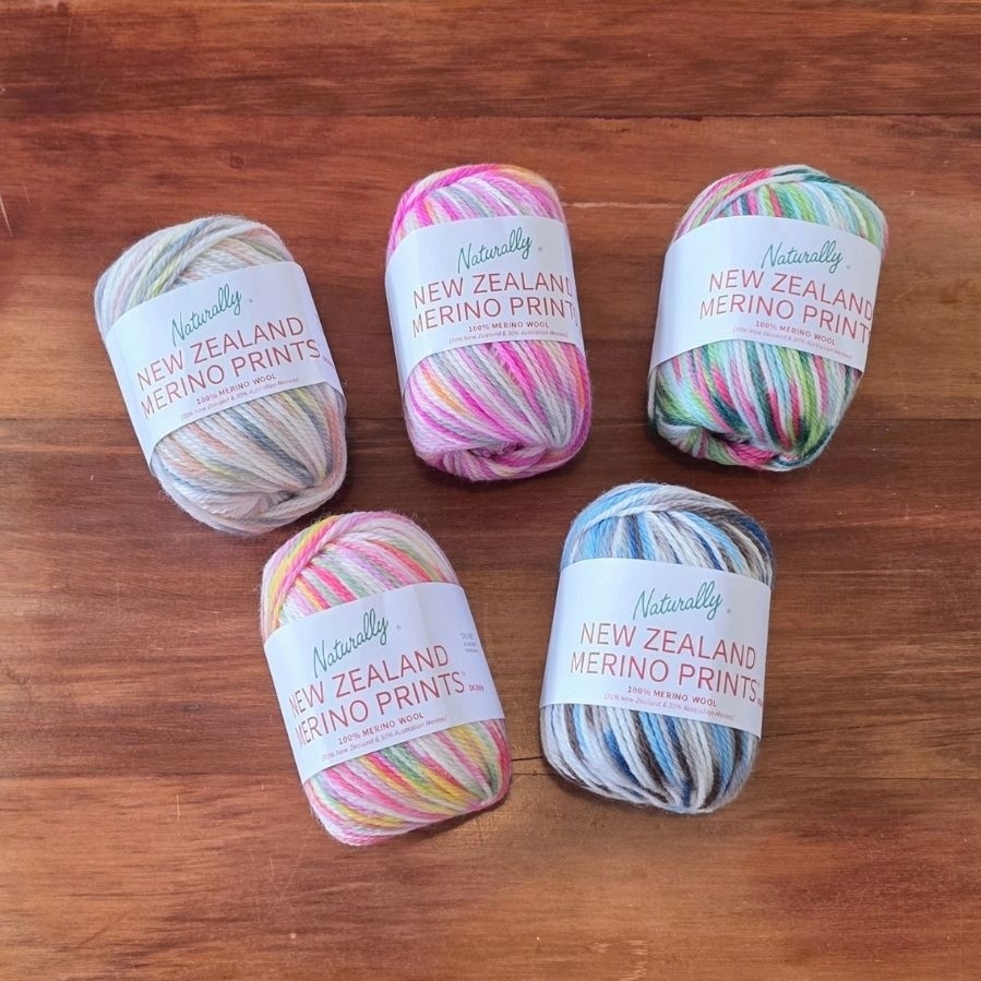 Naturally Yarns New Zealand Merino Prints DK