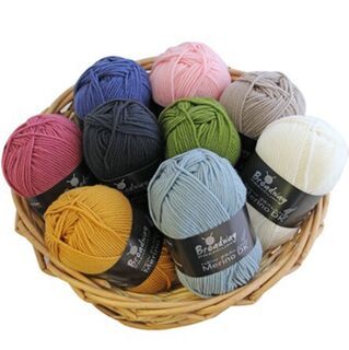 Broadway Yarns NZ Merino DK 8ply - Purple Sprouting
