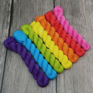 Mini Skein Sets - Purple Sprouting