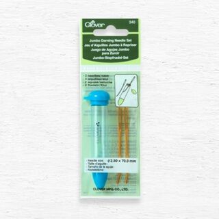 Clover Darning Needle Set - Blue (Jumbo)