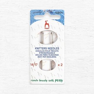 Pony - Knitters Needles - Plain Eye