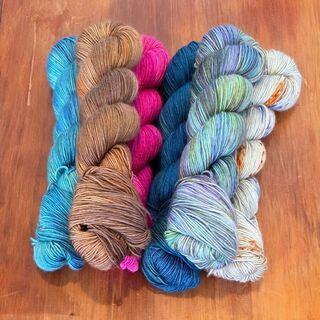 Luna Sport 5ply Bluefaced Leicester Silk Nylon High Twist
